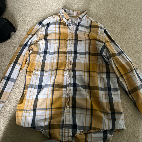 American eagle button down long sleeve flannel - Picture 3 of 3